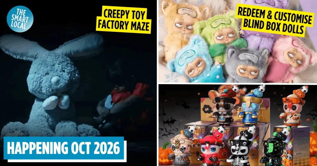 Tampines 1 Turns Its Rooftop Into A Haunted Toy Factory This Halloween