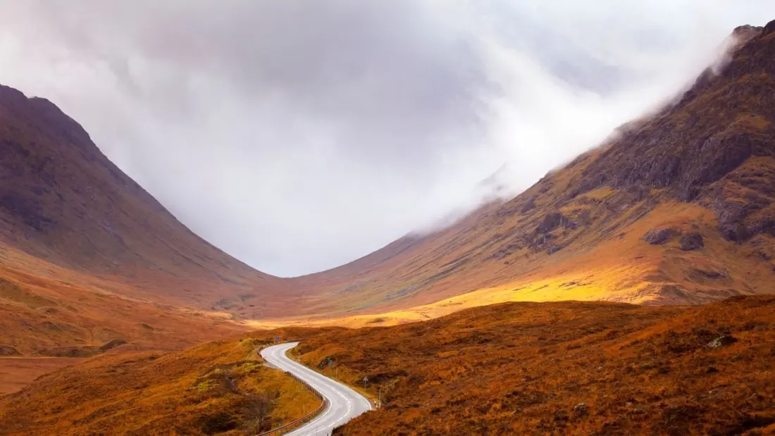 The Highlands beat Route 66: the road trips Brits want to drive most